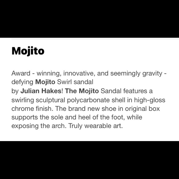 JULIAN HAKES MOJITO..Rare Color..Black chrome/Pewter - Picture 8 of 11